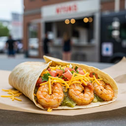 Shrimp Burrito
