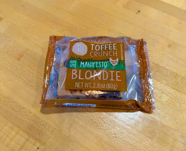 Toffee Crunch Blondie