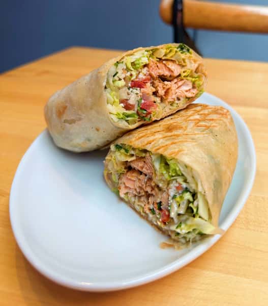 SFK Cajun Salmon Wrap