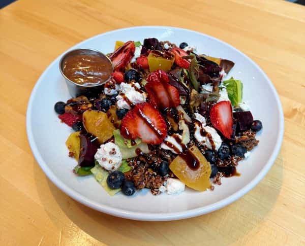 Quinoa & Beet Strawberry Salad