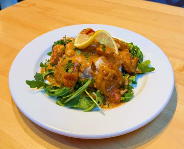Creamy Chipotle Angry Shrimp