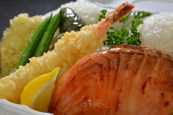 To Go Pack- Miso Salmon & Tenpura