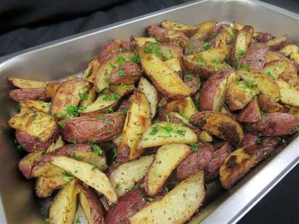 Herb roasted potatoes