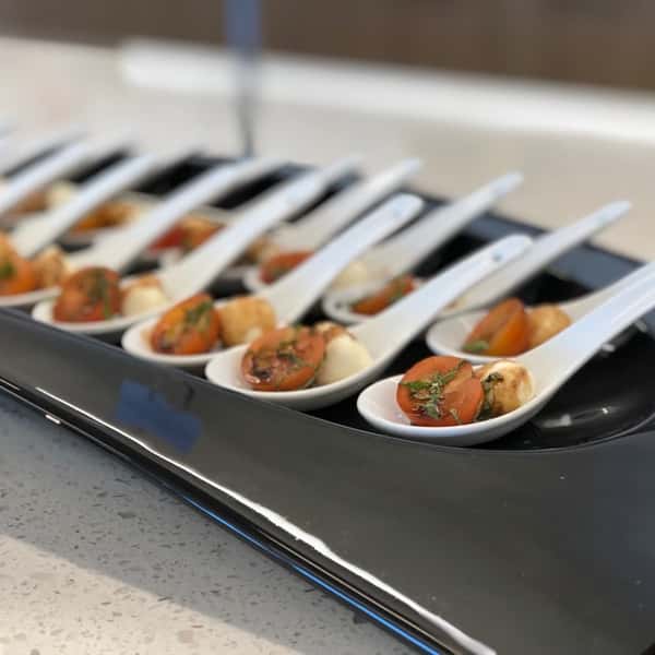 caprese tasting spoons