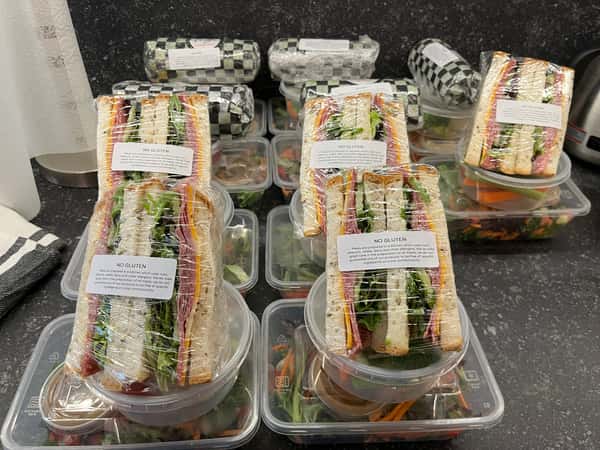 Individually Packaged Sandwiches