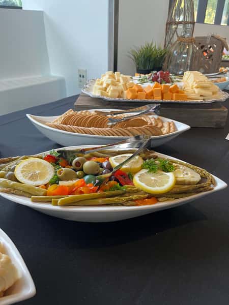 Buffet Set Up - Platters