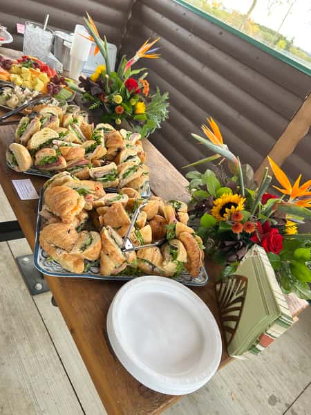 Cold Lunch Buffet Set Up