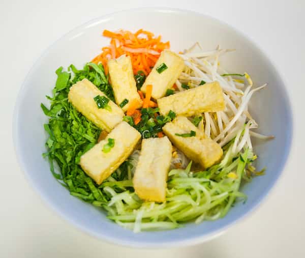 Vermicelli Noodle Salad Tofu