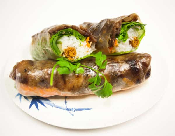 imp and Pork Spring Rolls