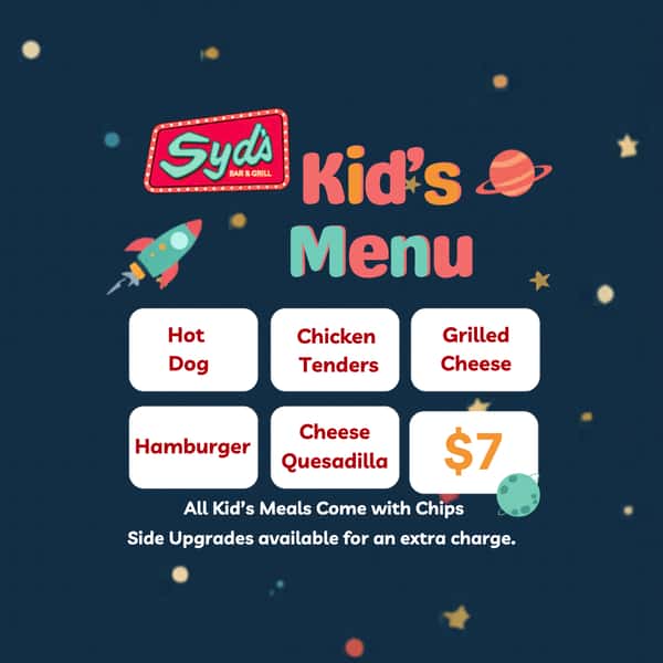 kids menu