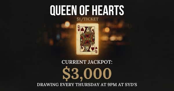 Queen of Hearts Raffle in Downtown Noblesville $3000