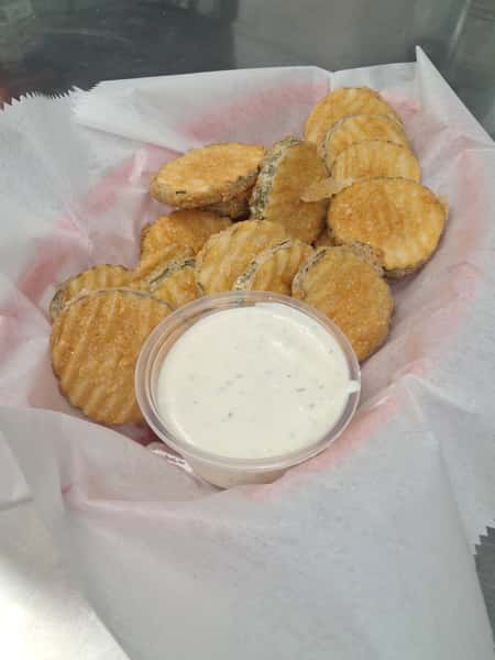 Fried Pickles with Ranch