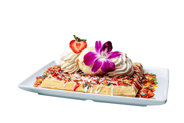 Fruity Pebbles Waffle