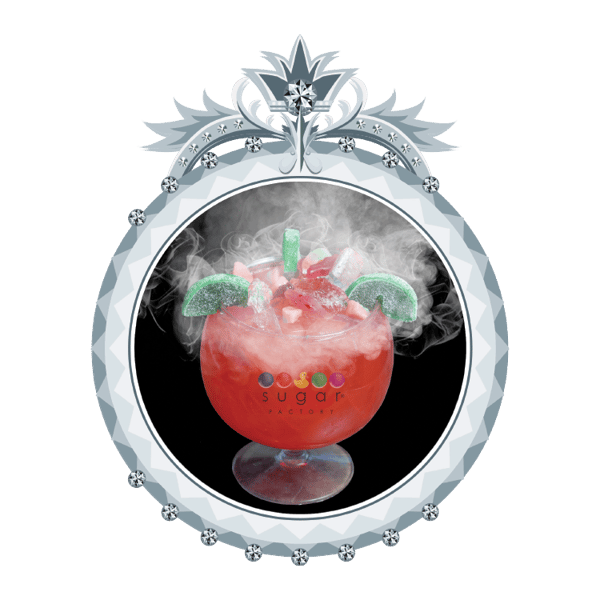 The Peoples Watermelon Cadillac Margarita Goblet