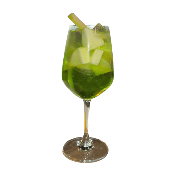 Sparkling Green Sangria