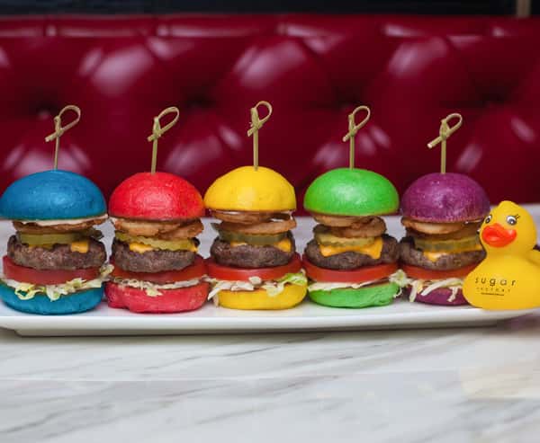 Rainbow sliders