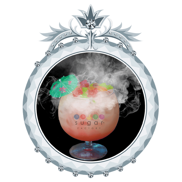 Classic Watermelon Piña Colada Goblet