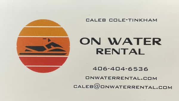 on water