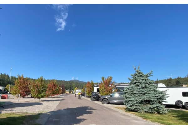 We have easy access to all RV spaces.