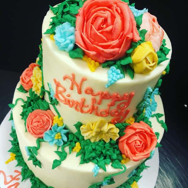 Floral Party Cake