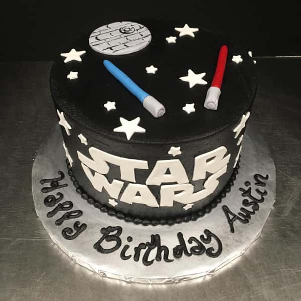 Star Wars party cake