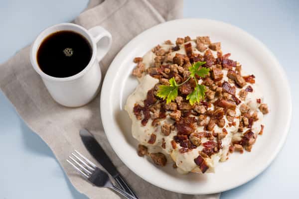 Deluxe Biscuits & Gravy