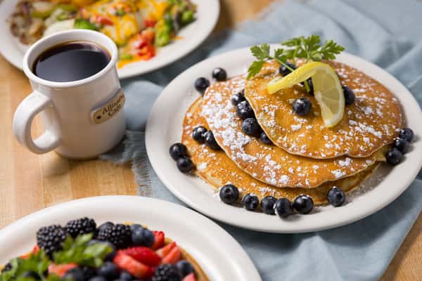lemon blueberry pancakes