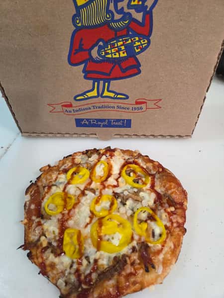 JAWBONE pulled pork BBQ pizza