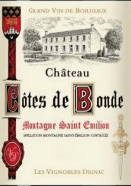 2019 Chateau Cotes du Bonde