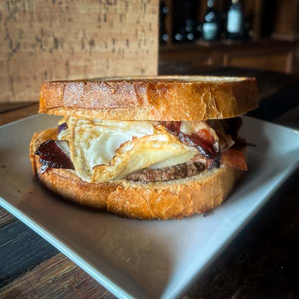 Breakfast Patty Melt