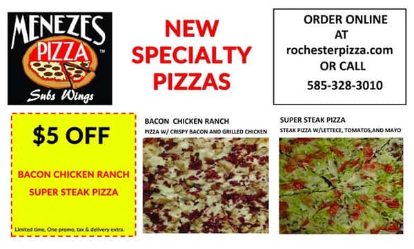 Pizza Coupons Rochester NY