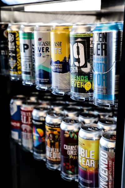 craft beer cans
