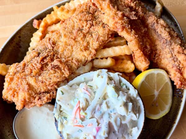 Crispy Catfish & Chips