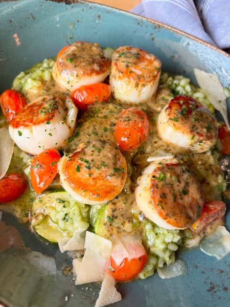 Saturday-Seared Scallops