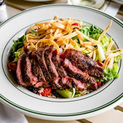 Sliced Steak Salad*