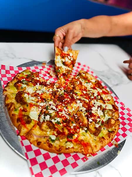 The Red, White, & Bleu Pizza