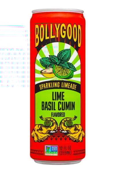 Basil and Cumin Sparkling Limeade