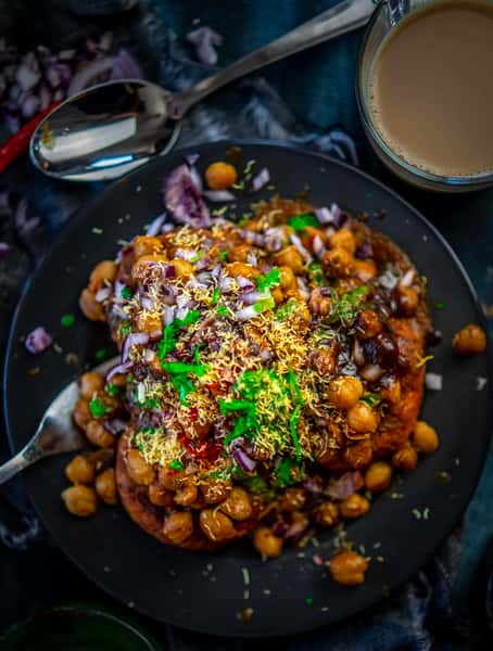 Tikki Chole Chaat
