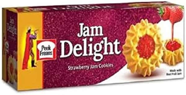 Jam Delight Strawberry Cookies