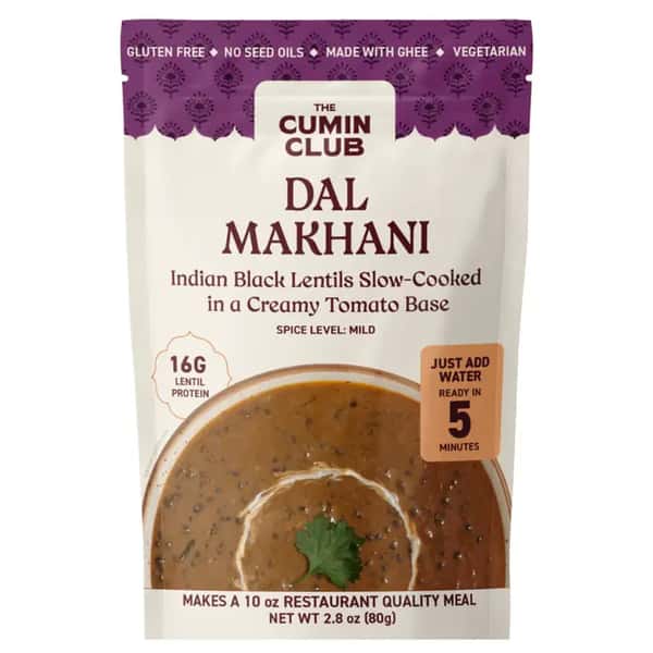 The Cumin Club Dal Makhani - Ready to eat Indian Meal