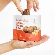 Cashew Ginger Bites (Gluten-free, Vegan)