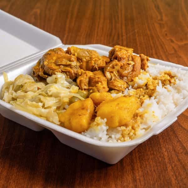 chicken and rice meal