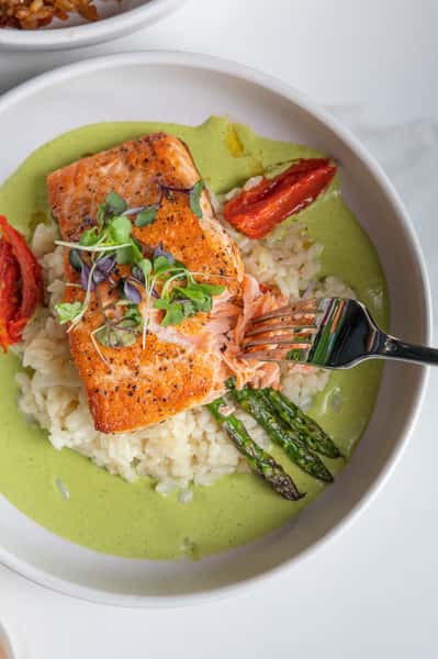 Pan Seared King Salmon