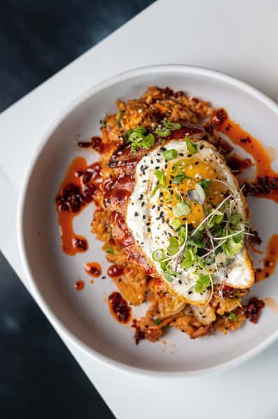 Gochujang Pork Ribeye & Kimchi Fried Rice