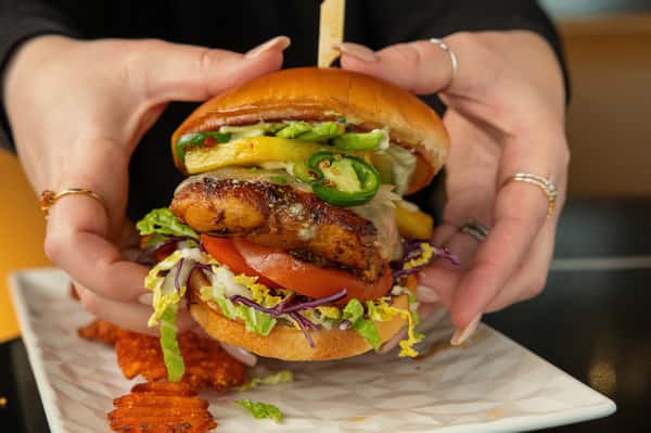 Al Pastor Chicken Torta