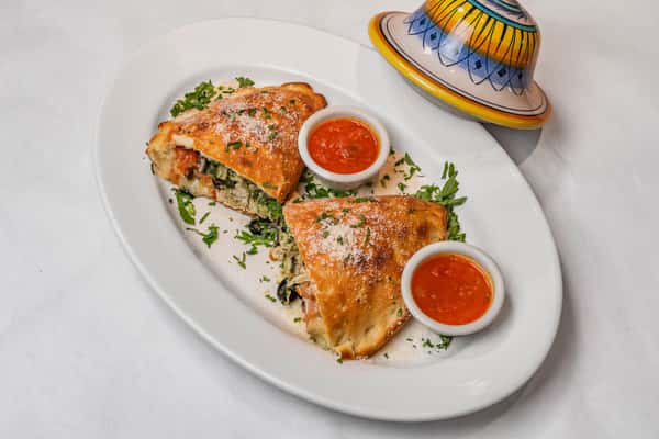 Grilled Chicken Calzone