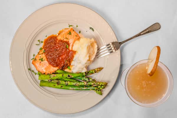 Whiskey Glazed Salmon
