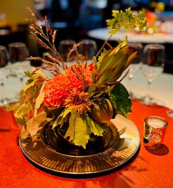floral centerpiece
