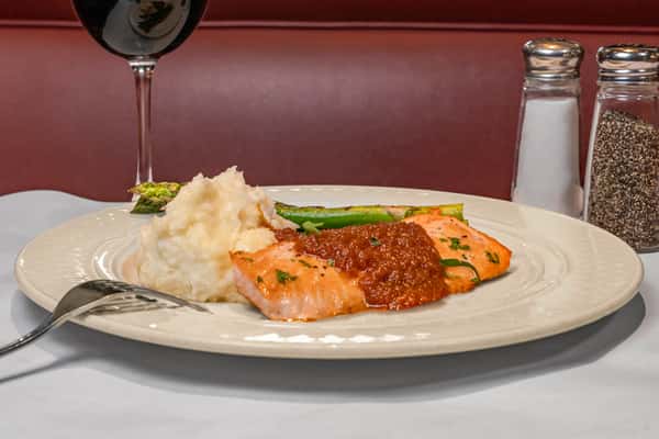 Whiskey Glazed Salmon