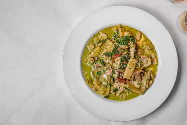Pesto Chicken Rigatoni